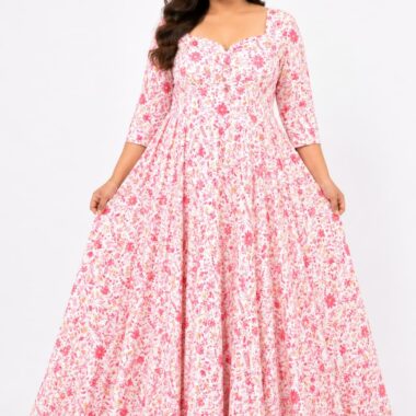 Floor length mexi